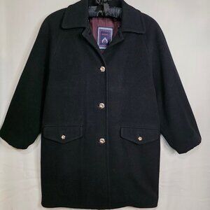 Vintage Saisumi Cashmere Angora and Wool Coat M